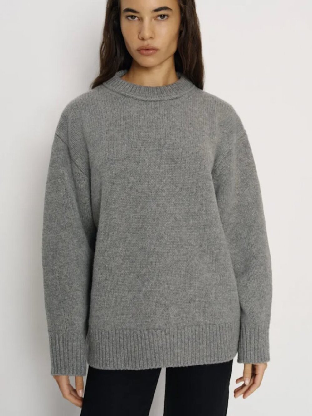 Jo Regenerative Wool Oversized Crew - Reformation XL
